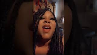 Countess Vaughn singing wifey on 1062023 countessvaughn countess theparkers [upl. by Raskin]