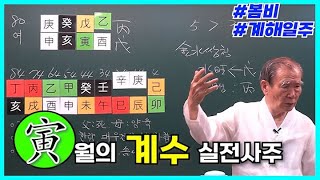 중급 260강 인寅월의 계수 실전사주🐯 [upl. by Chris]