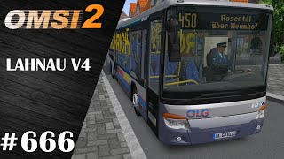 OMSI 2 666➡️️ENDLICH LAHNAU V 4 HD 60 [upl. by Cirnek843]