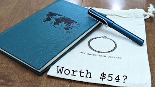 Onion Skin Journal Review │ Is this notebook for fountain pens worth 54 [upl. by Elliot505]