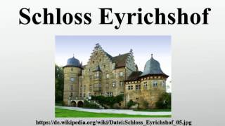 Schloss Eyrichshof [upl. by Server473]