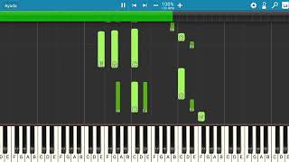 Caribeños de Guadalupe  Mil Amores  Piano Tutorial  Midi [upl. by Lacym]