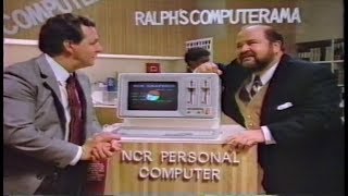 Dom Deluise NCR Computer Commercial 1984 [upl. by Bethena355]