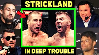 UFC Fighters quotPredictquot Sean Strickland vs Dricus Du Plessis  UFC 297 [upl. by Nivrem389]