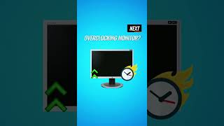 How to overclock monitor shortsfeed shorts shortsvideo [upl. by Dilahk]