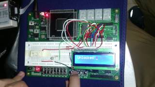 FPGA Password Lock [upl. by Lewls]