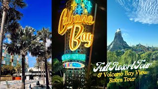 Universals Cabana Bay Beach Resort  Full Detailed Tour amp Volcano Bay View Room Tour [upl. by Yblehs48]