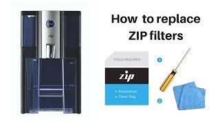 How to replace Zero Installation Purifier filters [upl. by Falconer]