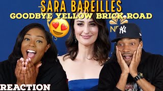 Sara Bareilles “Goodbye Yellow Brick Road”Cover Reaction  Asia and BJ [upl. by Wilkey]