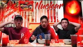 8X NUCLEAR FIRE NOODLES vomit alert NOT CLICKBAIT [upl. by Mcmaster159]