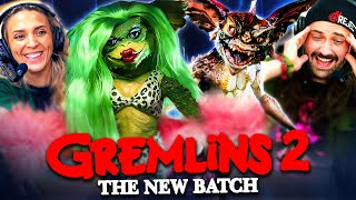 GREMLINS 2 THE NEW BATCH 1990 MOVIE REACTION FIRST TIME WATCHING Full Movie Review [upl. by Swisher]