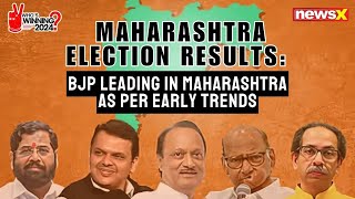 Maharashtra Election Results BJP Leading in Maharashtra as Per Early Trends  NewsX [upl. by Lladnar]