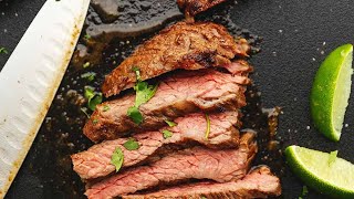 Air Fryer Skirt Steak  Perfectly Cooked [upl. by Sire808]