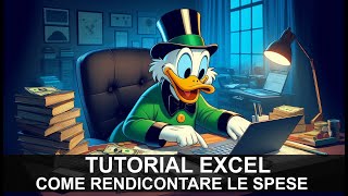 TUTORIAL EXCEL  Come rendicontare le spese [upl. by Ardet]