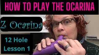 How to Play Ocarina for Beginners  12 Hole Lesson 1 [upl. by Annohsal]