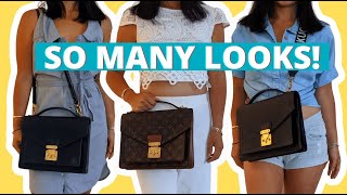 Why you should buy the Vintage Louis Vuitton Monceau  Handbag Review [upl. by Arawaj]