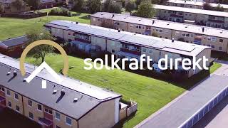 Solkraft Direkt solkraftverk 601 kWp [upl. by Annoyt114]