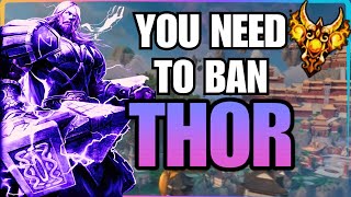 THOR SHOULD BE BANNED IN JOUST SMITE  RANKED JOUST  GRANDMASTERS GAMEPLAY [upl. by Roma937]