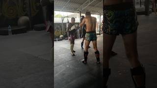 High Level Muaythai Sparring 💯 Lamai Muaythai Camp [upl. by Martelle414]