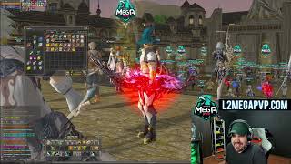 2 DIAS NO MEGAPVP COMO ESTAMOS  Lineage 2 L2 Reborn [upl. by Grania]