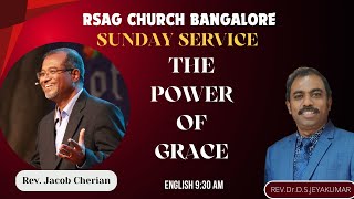 LIVE 🔴 RSAG Church Bangalore  Sunday Service  English  RevJacob Cherian [upl. by Stoat]