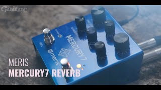 Meris Mercury7 Reverb pedal demo ambient postrock [upl. by Konikow]