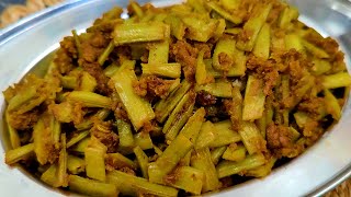 ऐसे बनाएंगे ग्वारफली की सब्जी तो खाते रह जाएंगेcluster beans recipebesan wali gawarphali ki sabji [upl. by Ilhsa698]