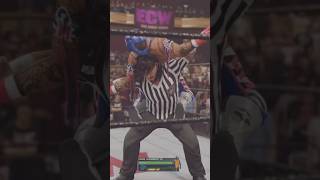 Eddie Guerrero Fired After attempting FigureFour Lock on Rey Mysterio  wwe2k24 ecw wwecheating [upl. by Rydder]