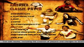 PES 6 PS2 America Classic Patch [upl. by Amahcen225]