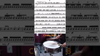 Snare Drum Solo Cirone No8 [upl. by Nnair]