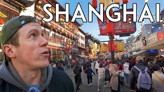 First Impressions of SHANGHAI CHINA Travel Vlog [upl. by Brock]