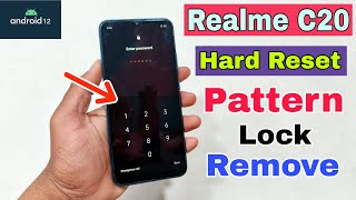 Realme C20 Pattern Lock Remove Without Pc  Realme C20 Hard Reset [upl. by Navaj]