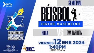 Macabeadas Juveniles 2024 Beisbol Junior Masculino Facconable vs Tommy Hilfiger 12 Ene 24 [upl. by Shantha169]