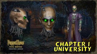 Lets Play  Puppetshow 16  Fatal Mistake  Chapter 1  University [upl. by Navonoj]