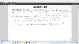 Numerical Methods Lec08 Ch04 Truncation Errors1 Introduction  Taylor Series Turkce [upl. by Ikuy]