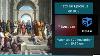 Livestream Plato Epicurus en KCV [upl. by Sergu26]