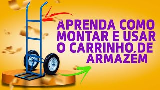 Aprenda como Montar e usar o carrinho de Armazém Só Aqui Ferramentas [upl. by Jahn]