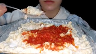 ASMR YOGHURT PASTA [upl. by Esikram]