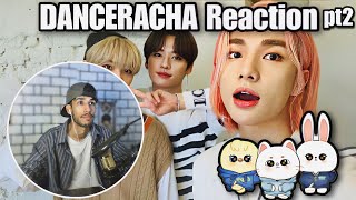 DANCERACHA Reaction Vol 02 DANCERACHA being the dance artists of Stray Kids Reaction [upl. by Camarata]