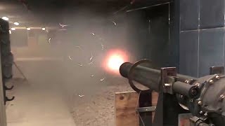 M61 Vulcan GAU8 Avenger A10’s Famous Gatling Gun Test Fire [upl. by Asoramla]