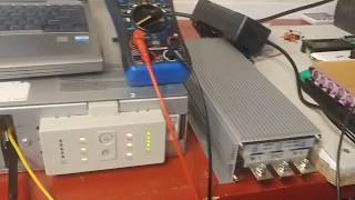 APC server UPS convert to 18650 7s Hyperterminal change float voltage [upl. by Noruq861]