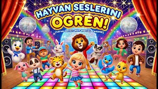 Eğlenceli Hayvan Sesleri Şarkısı Çocuklar İçin Hayvanları Tanıyalım 🎶🐶🐱 [upl. by Aitas454]