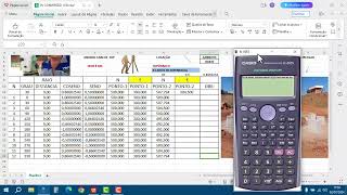 CALCULO DE RADIAÇÃO NO EXCEL RUMOS E AZ E COOR 02 07 24 DEUS E [upl. by Lecram]