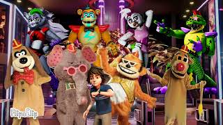 The Banana Splits vs Five Nights at Freddy’s Security Breach FNAF Post Cover [upl. by Armallas]