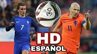 FRANCIA vs HOLANDA 4  0  Resumen y goles HD ESPAÑOL [upl. by Ecirtaed689]