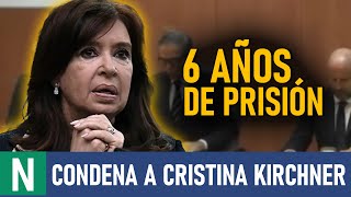 👩🏻👨‍⚖️ Confirman la CONDENA a CRISTINA KIRCHNER ¿irá a prisión por el caso Vialidad [upl. by Yrruc834]