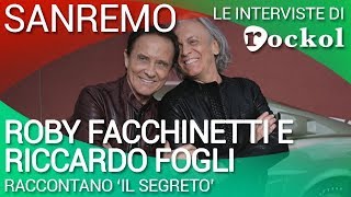 Sanremo 2018 Roby Facchinetti e Riccardo Fogli raccontano quotIl segreto del tempoquot [upl. by Maxantia]