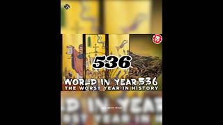 536 The most dangerous year in the world shorts [upl. by Madora]