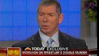 Vince McMahon Today Show about Benoit [upl. by Romy]