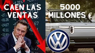 VW INVIERTE EN RIVIAN  TESLA EN CRISIS  NOTICIAS AUTOMOCIÓN [upl. by Terrene]